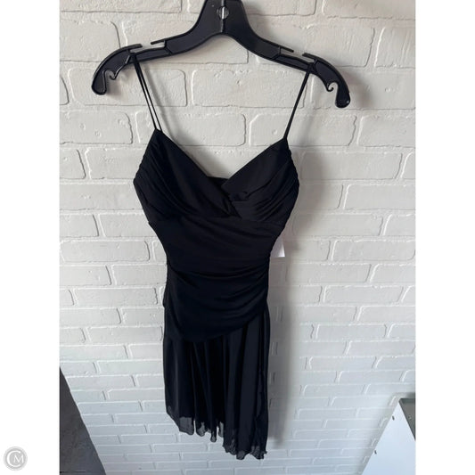Dress Party Midi By Forever 21 In Black, Size: S