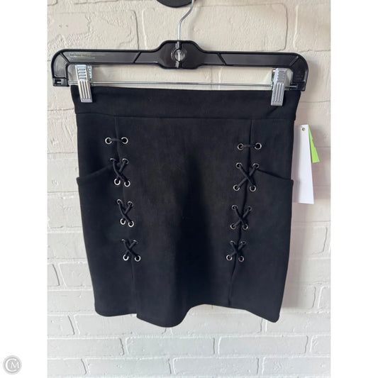 Skirt Mini & Short By Cmf In Black, Size: 0