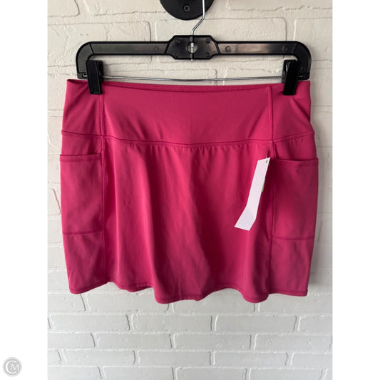 Athletic Skort By Skechers In Pink, Size: 8