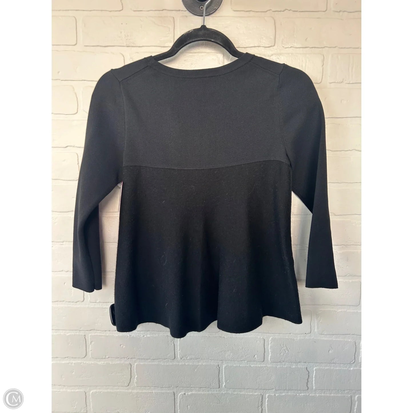 Sweater By Ann Taylor In Black, Size: Xsp