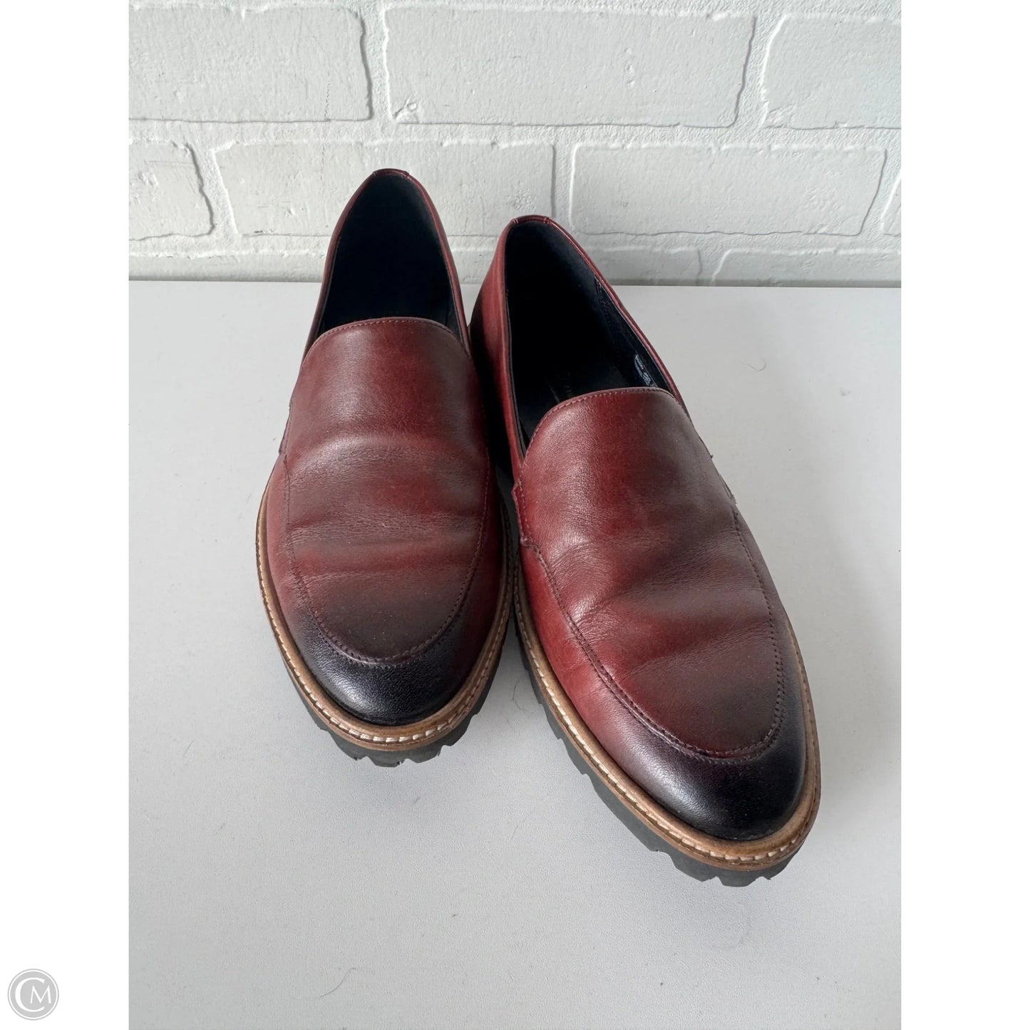 Shoes Flats By Ecco In Red, Size: 7