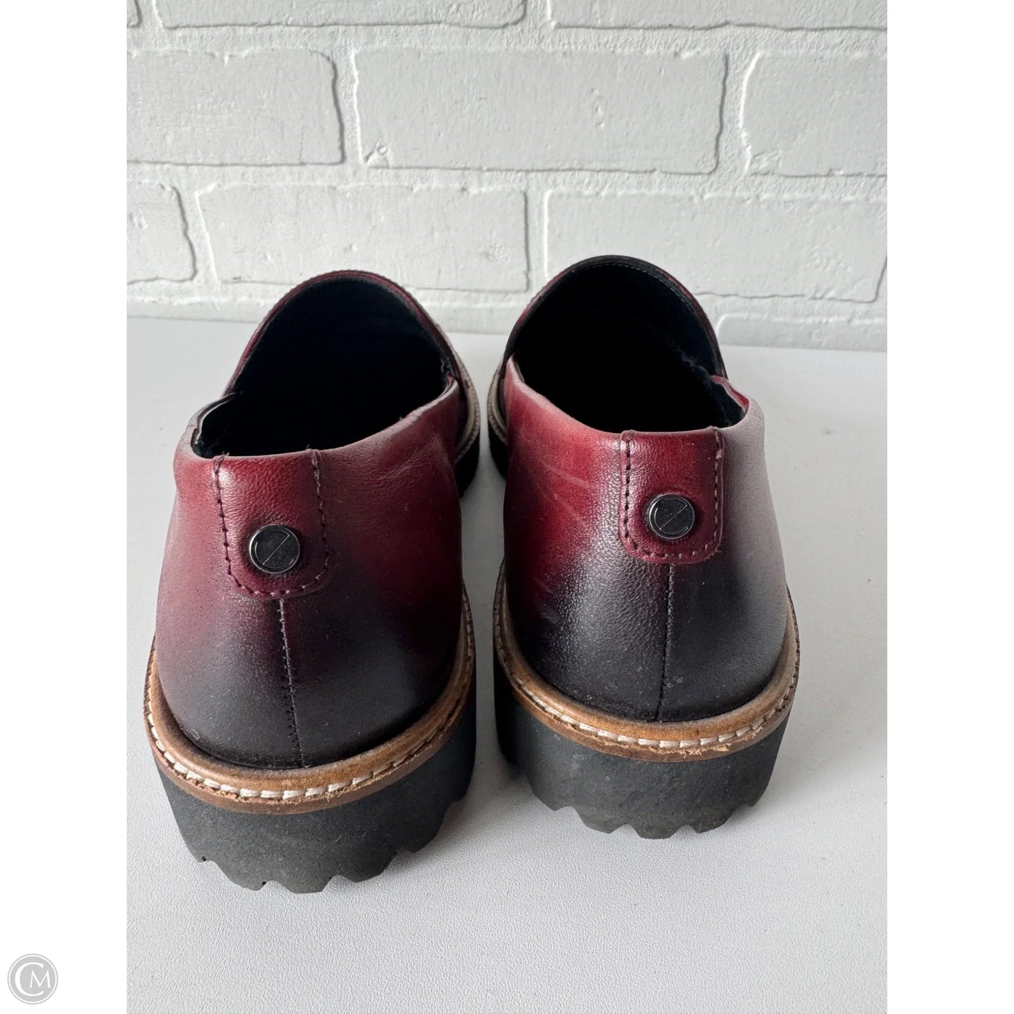 Shoes Flats By Ecco In Red, Size: 7
