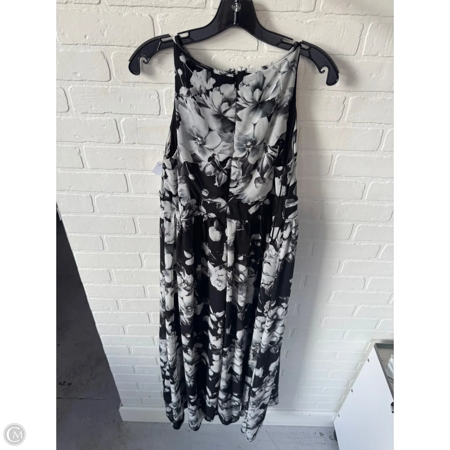 Dress Party Long By Cmc In Black & White, Size: L