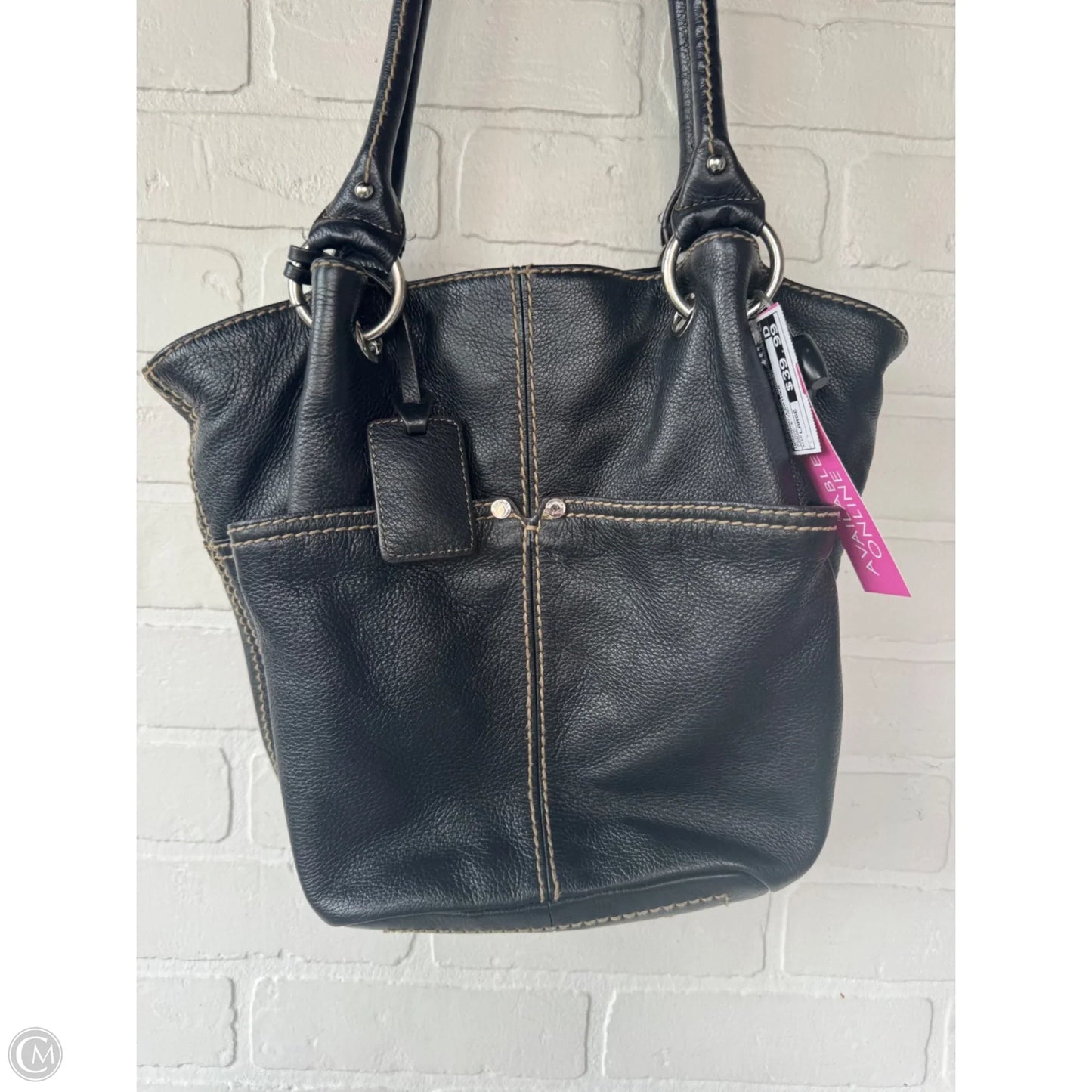 Handbag Leather By Tignanello  Purses, Size: Large
