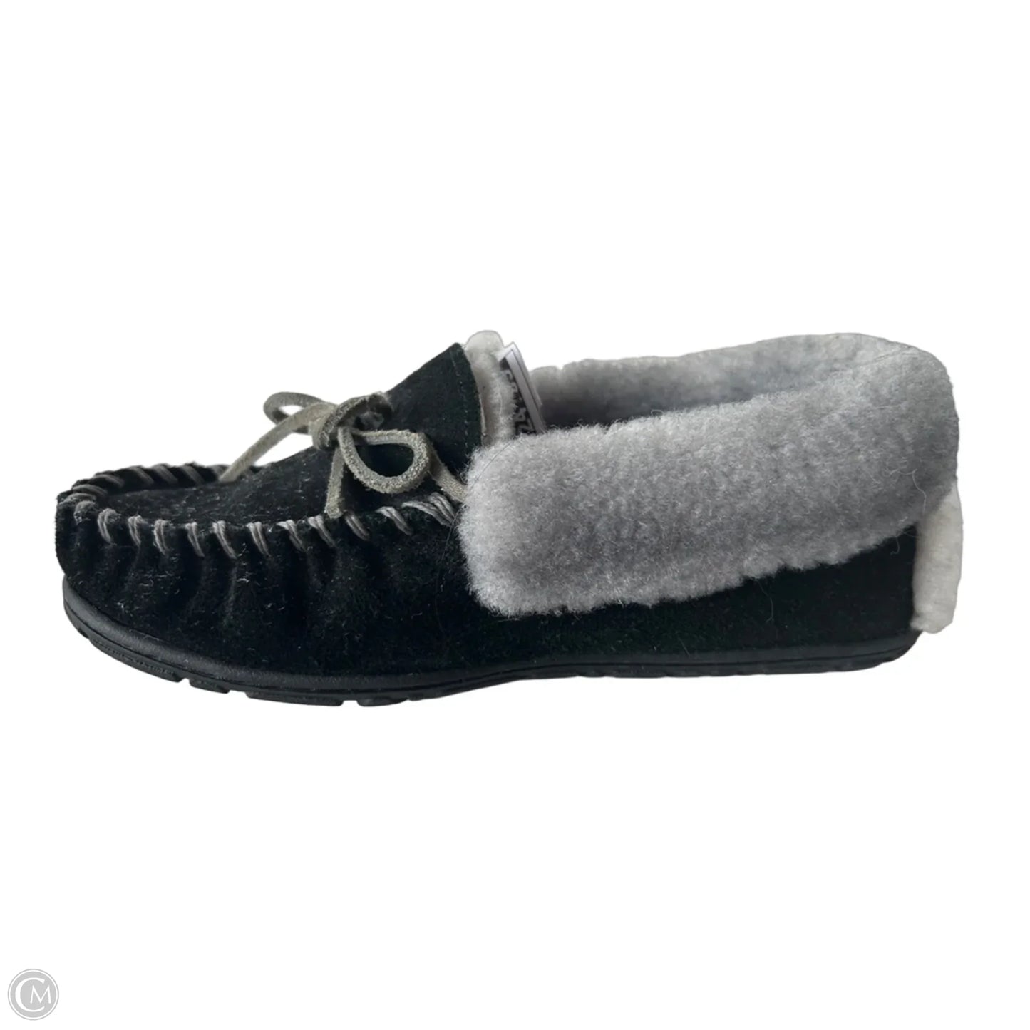 Slippers By L.l. Bean In Black & Grey, Size: 5