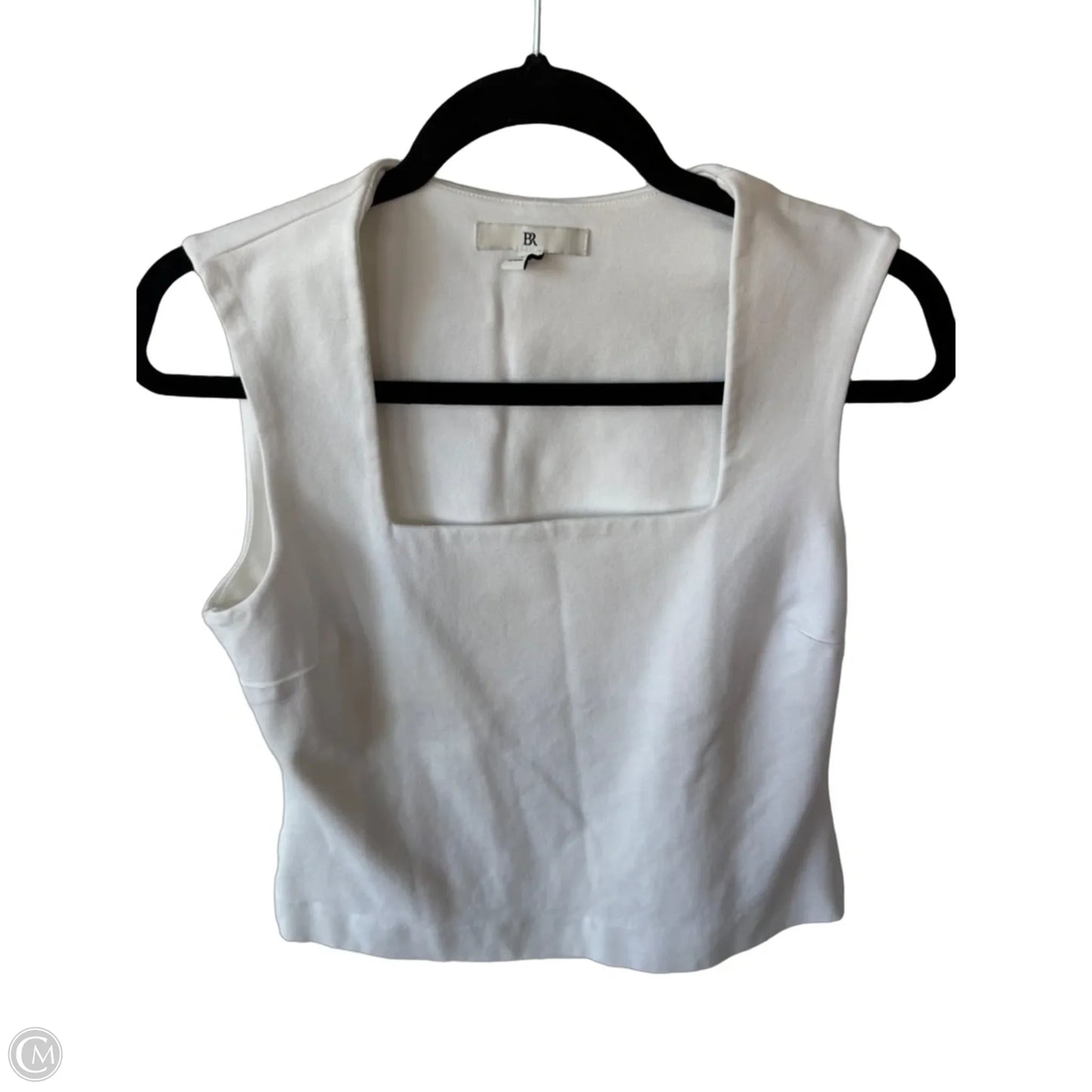 Top Sleeveless By Banana Republic In White, Size: S