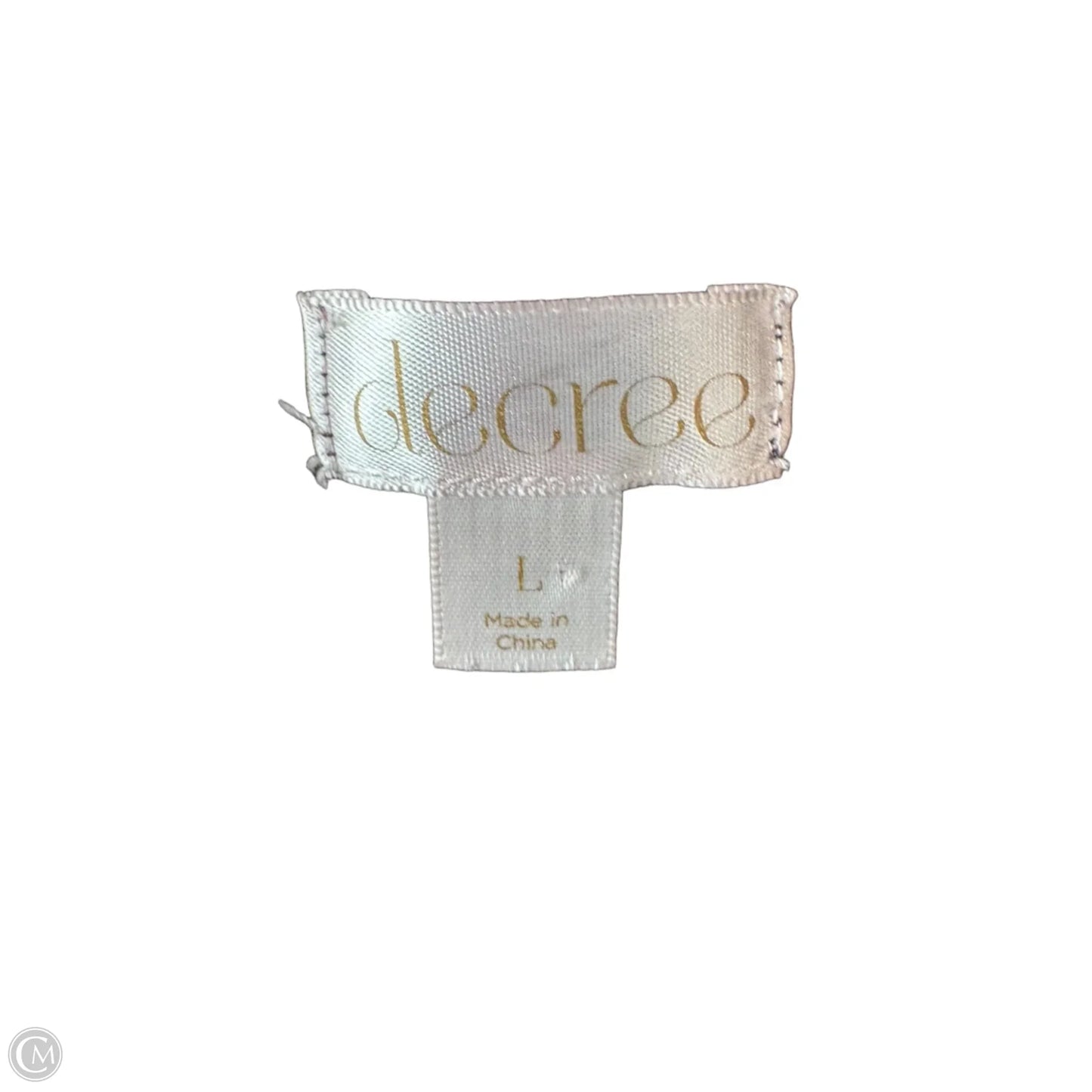 Vest Other By Decree In Black, Size: L