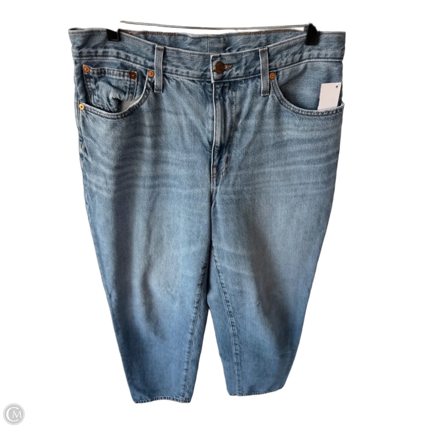 Jeans Boyfriend By Madewell In Blue Denim, Size: 10