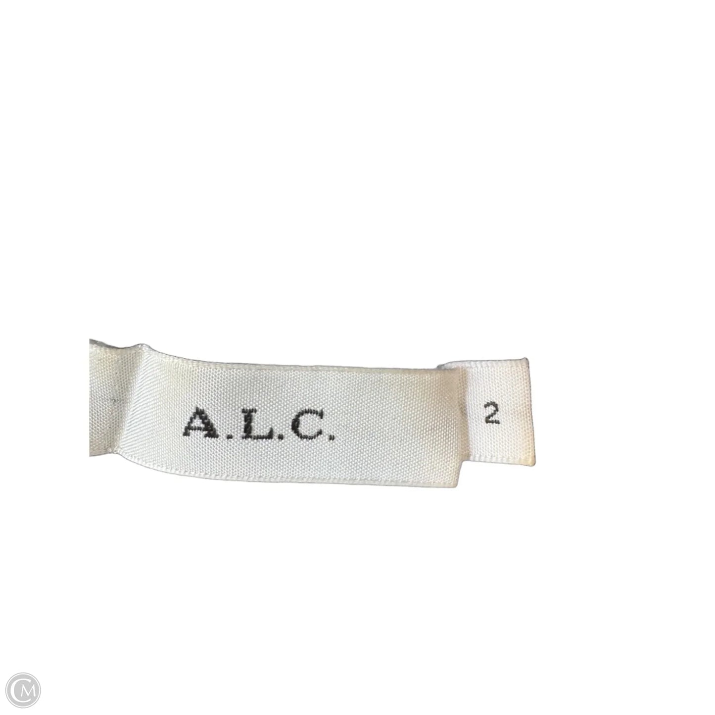Blouse Sleeveless By Alc In Black & Blue, Size: Xs