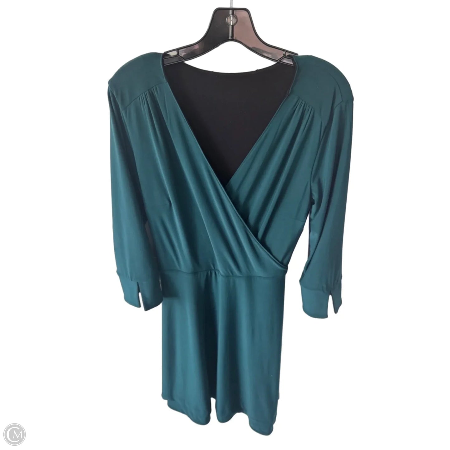 Dress Work By White House Black Market In Black & Green, Size: S