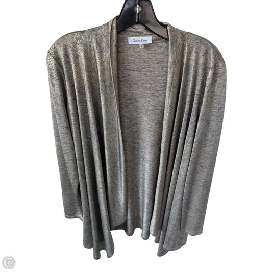 Cardigan By Calvin Klein In Gold, Size: S