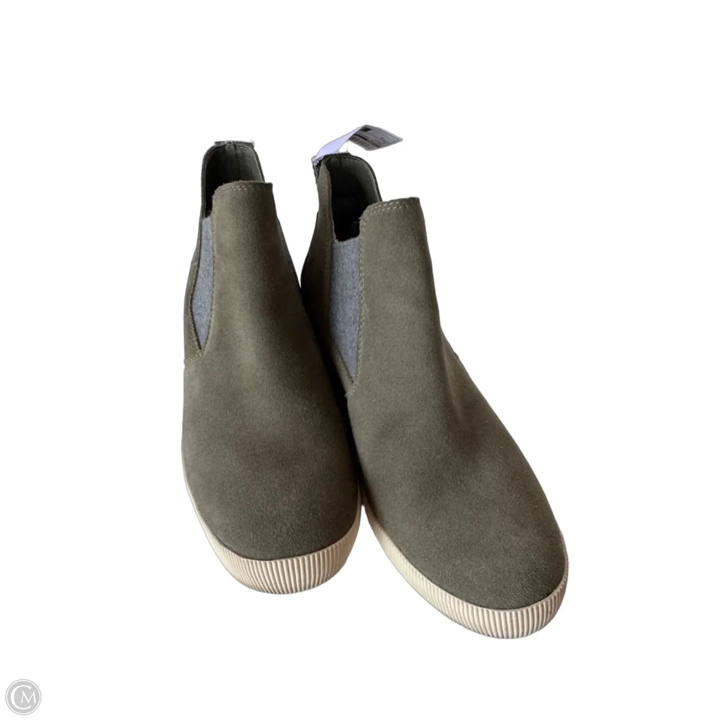 Boots Ankle Flats By Sorel In Green, Size: 8