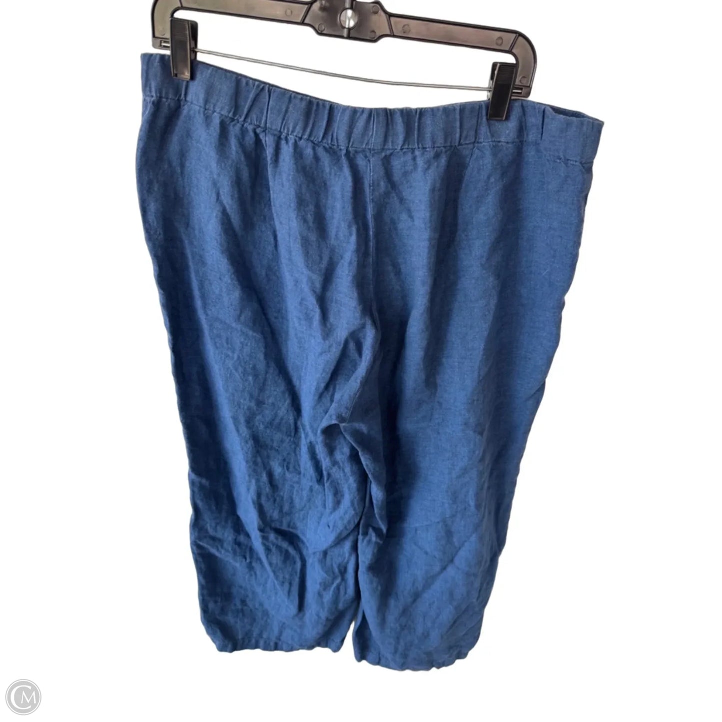 Pants Linen By J. Jill In Blue, Size: 8