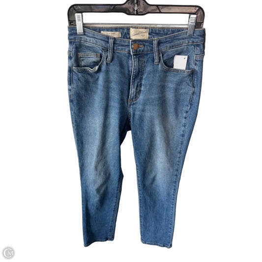 Jeans Straight By Universal Standard In Blue Denim, Size: 4