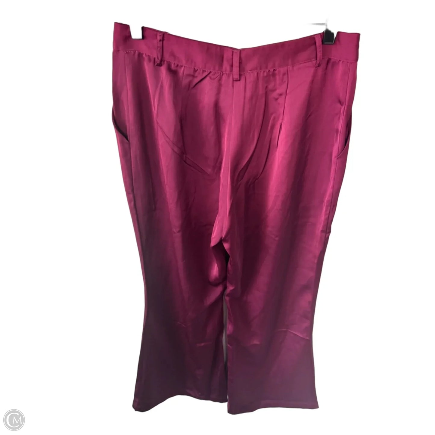 Pants Wide Leg By Aakaa In Red, Size: 12