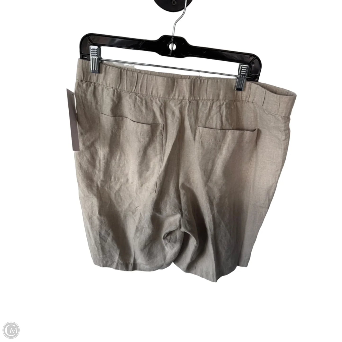 Shorts By Eileen Fisher In Tan, Size: 8