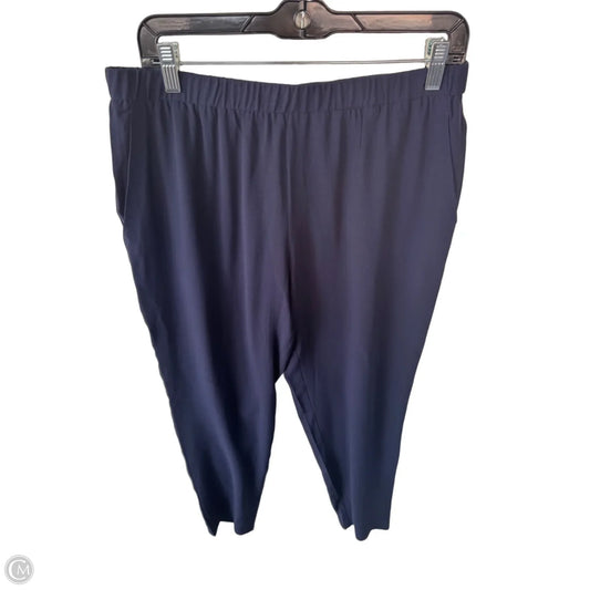 Pants Dress By Eileen Fisher In Navy, Size: 8p