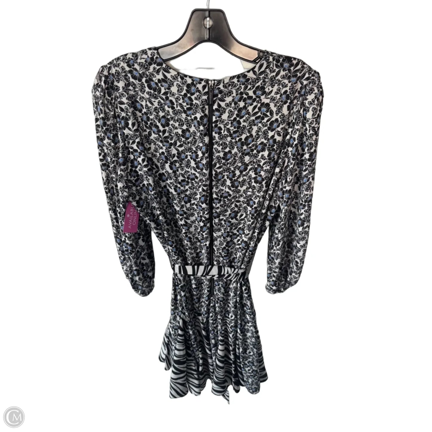 Dress Work By White House Black Market In Black & White, Size: M