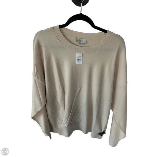 Sweater By Loft In Tan, Size: Xl