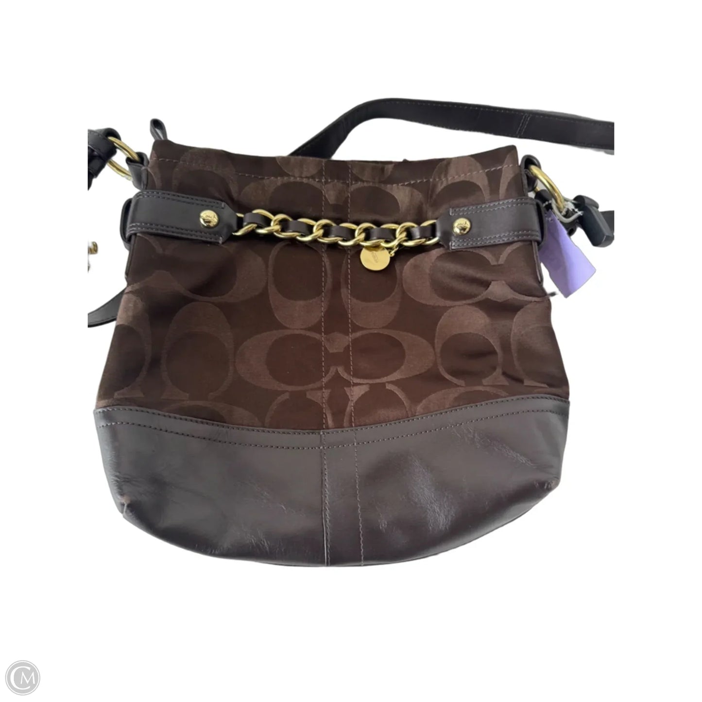 Crossbody Designer By Coach, Size: Medium