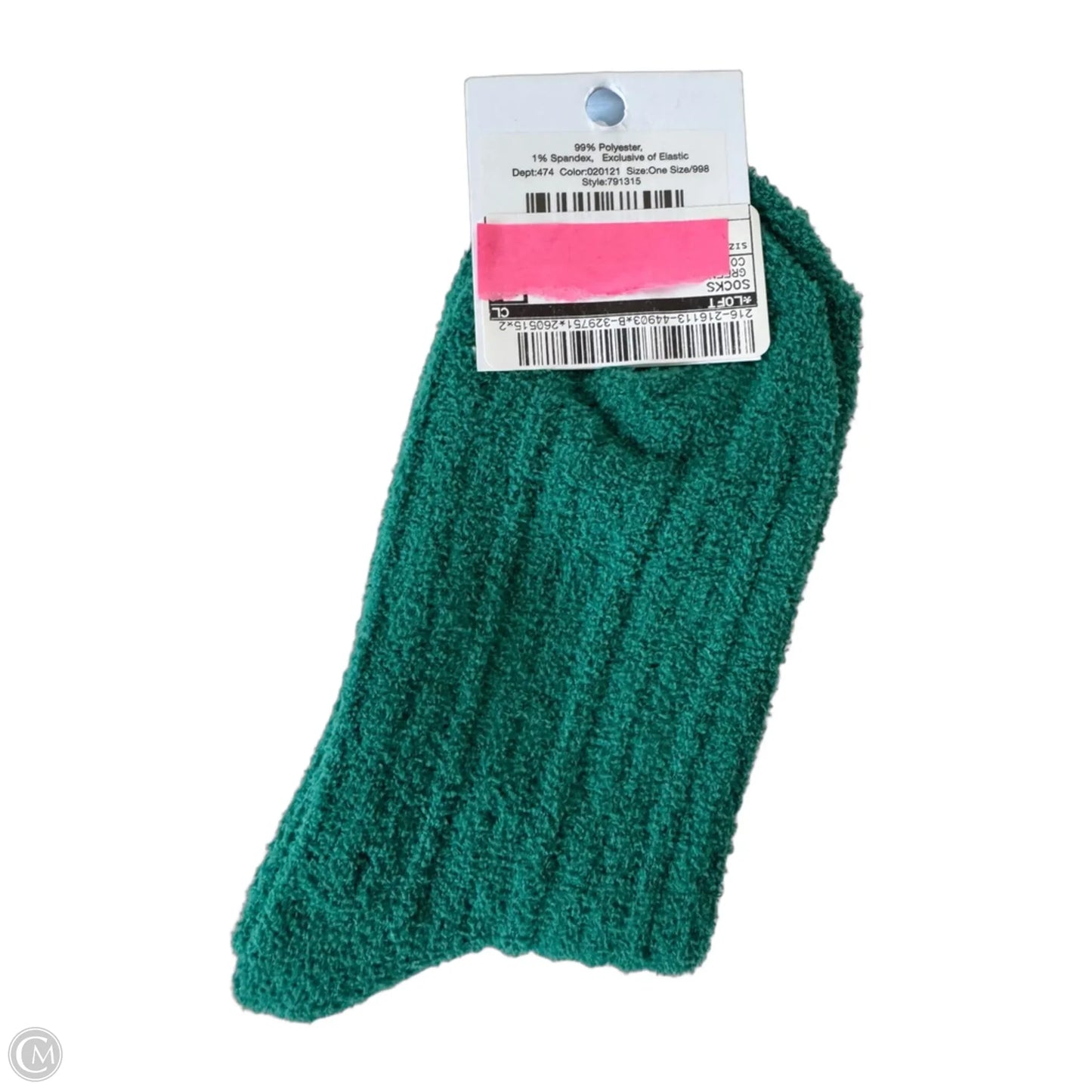 Socks By Loft In Green, Size: Osfm
