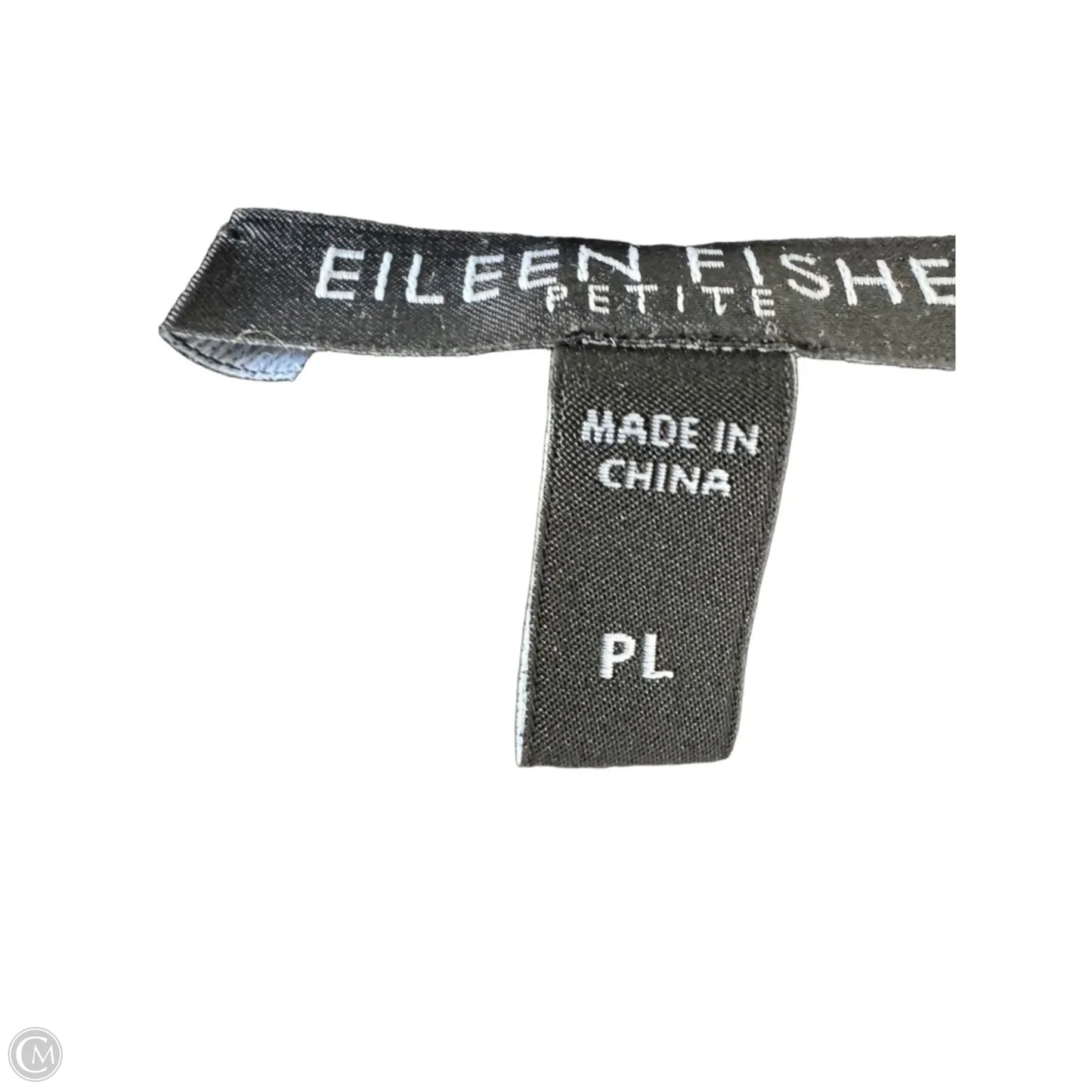 Top Long Sleeve By Eileen Fisher In Black, Size: Lp