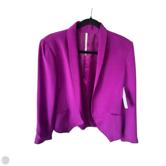 Blazer By Cmb In Purple, Size: L