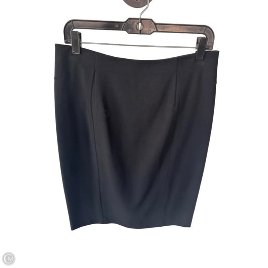 Skirt Midi By Ann Taylor In Black, Size: 8