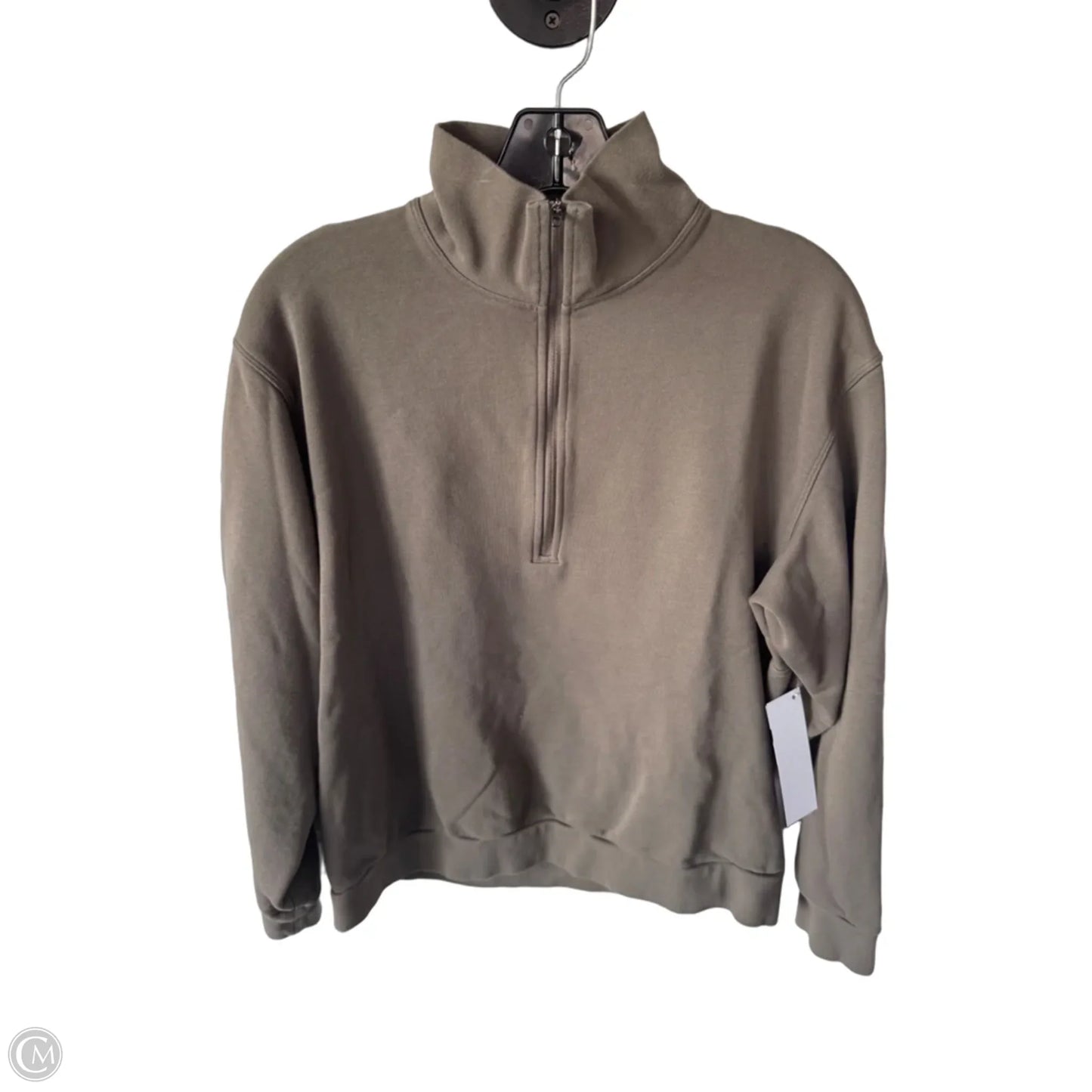 Athletic Sweatshirt Collar By Lululemon In Green, Size: S