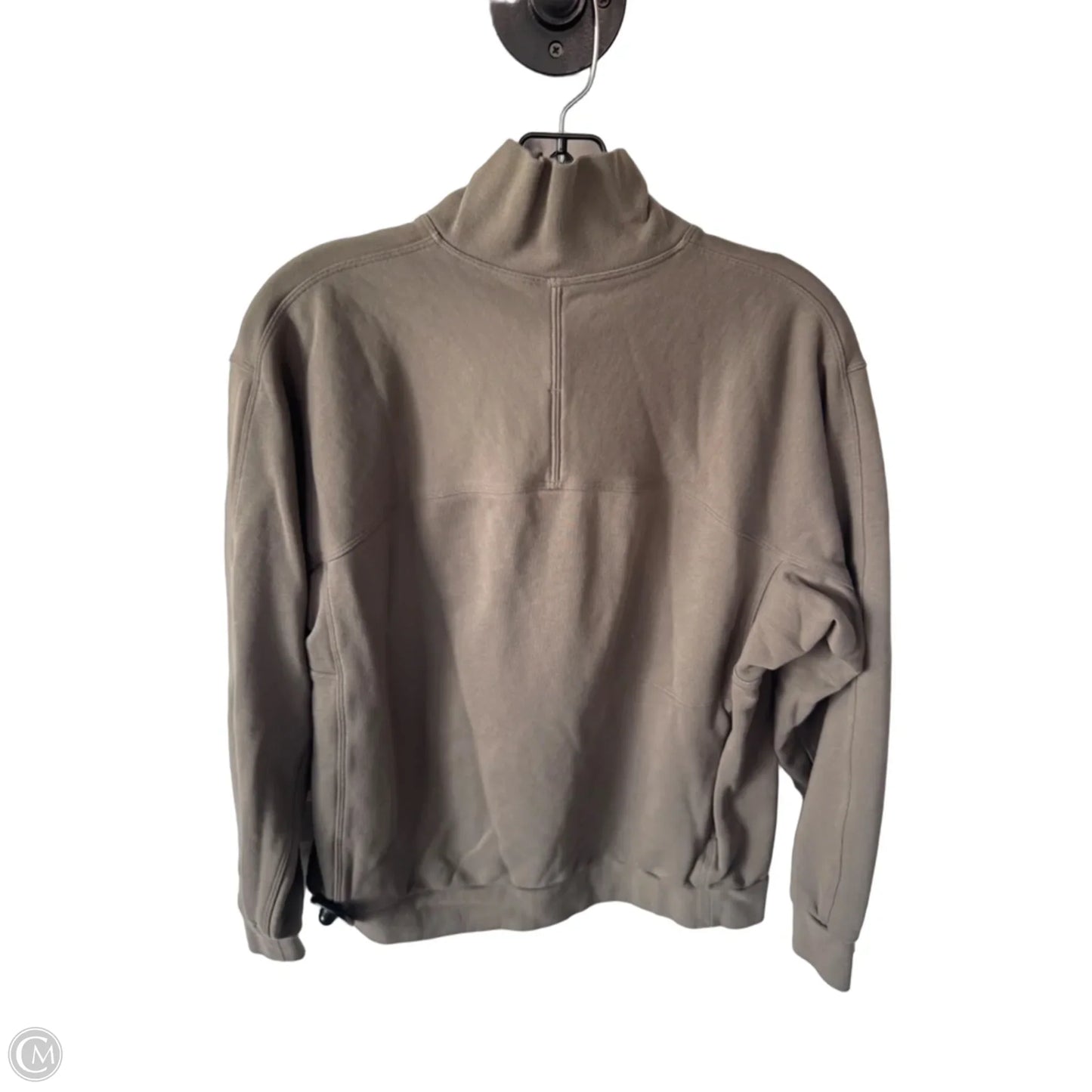 Athletic Sweatshirt Collar By Lululemon In Green, Size: S