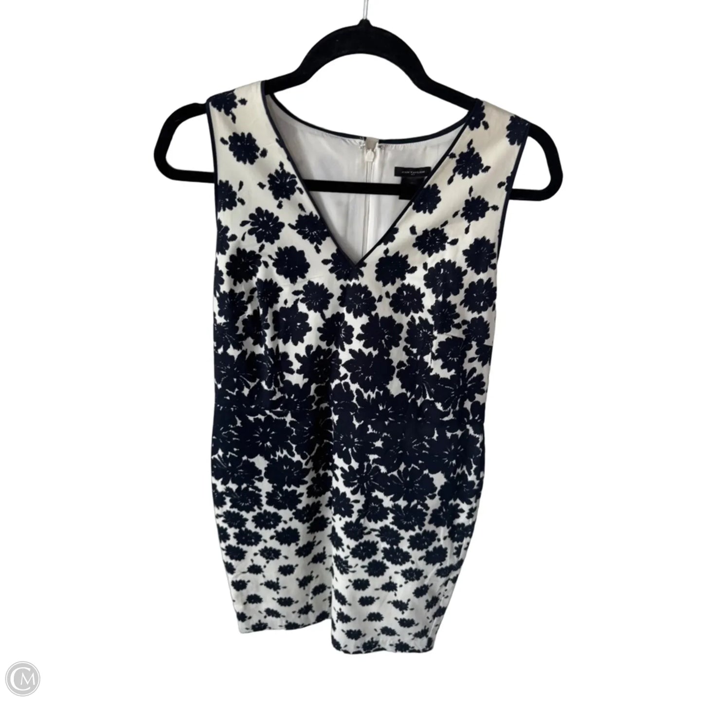 Dress Work By Ann Taylor In Blue & White, Size: S