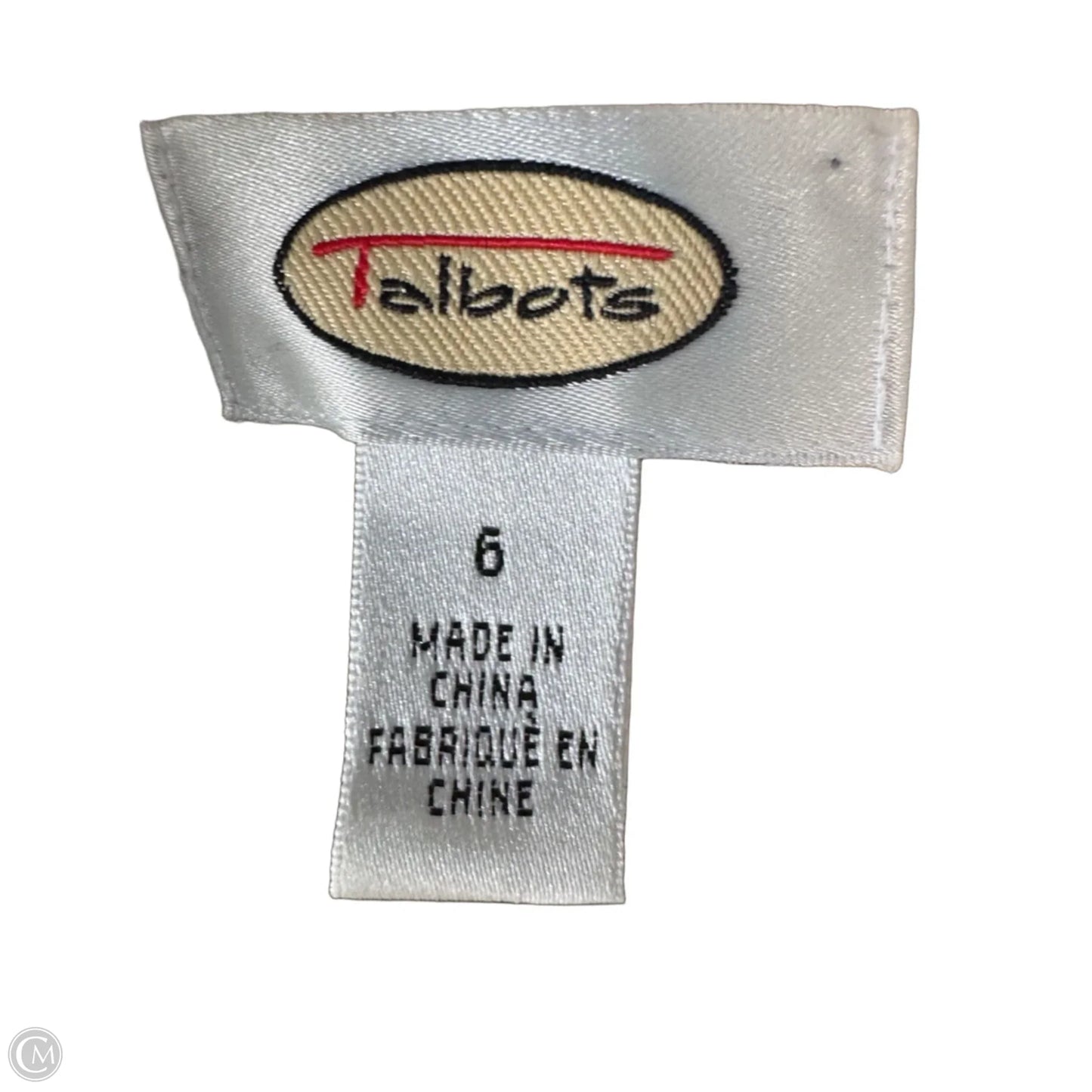 Dress Work By Talbots In Tan, Size: S