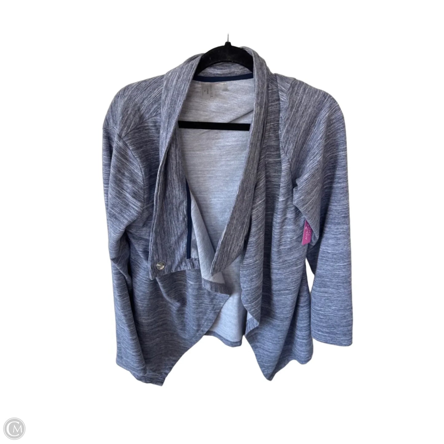 Cardigan By Danskin In Blue, Size: Xl