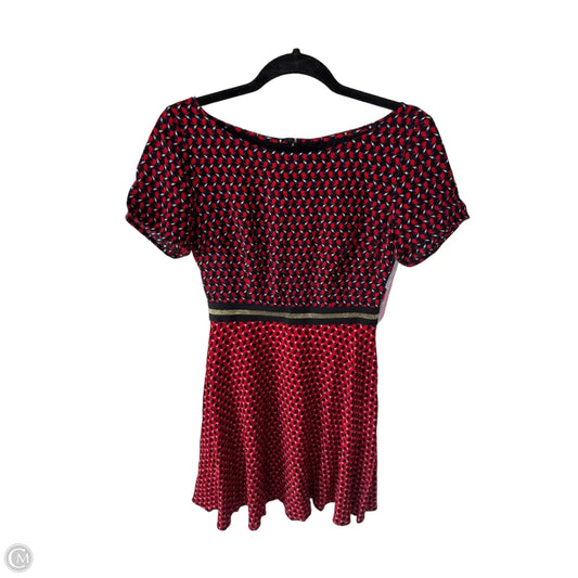 Dress Work By Maeve In Black & Red, Size: Xs