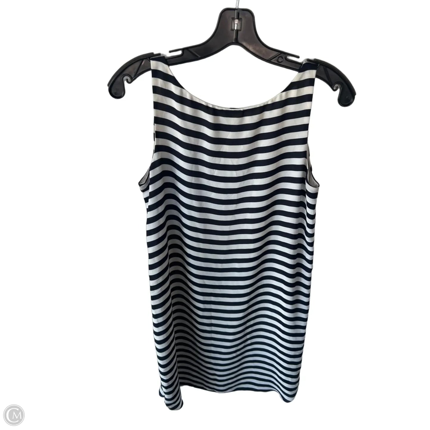 Dress Work By Loft In Blue & White, Size: S