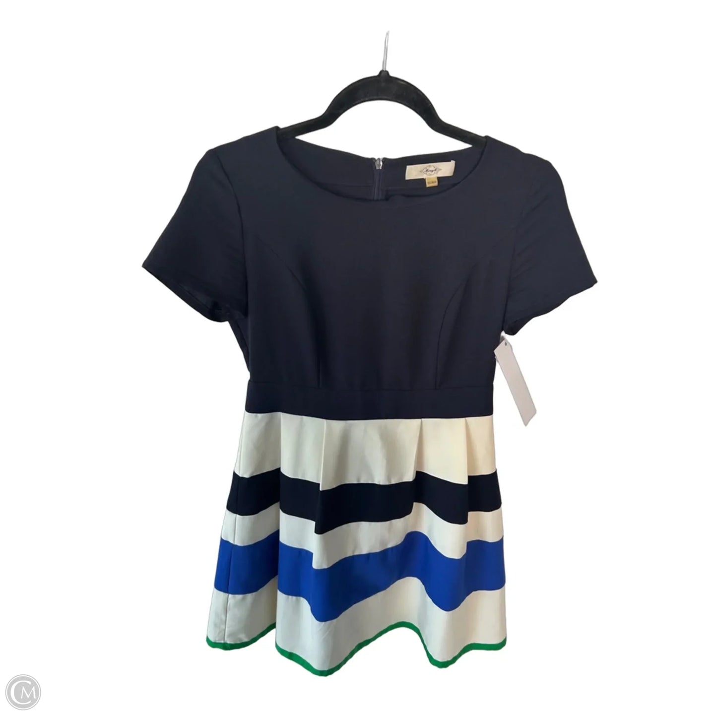 Dress Party Short By Cmb In Blue & White, Size: Xs