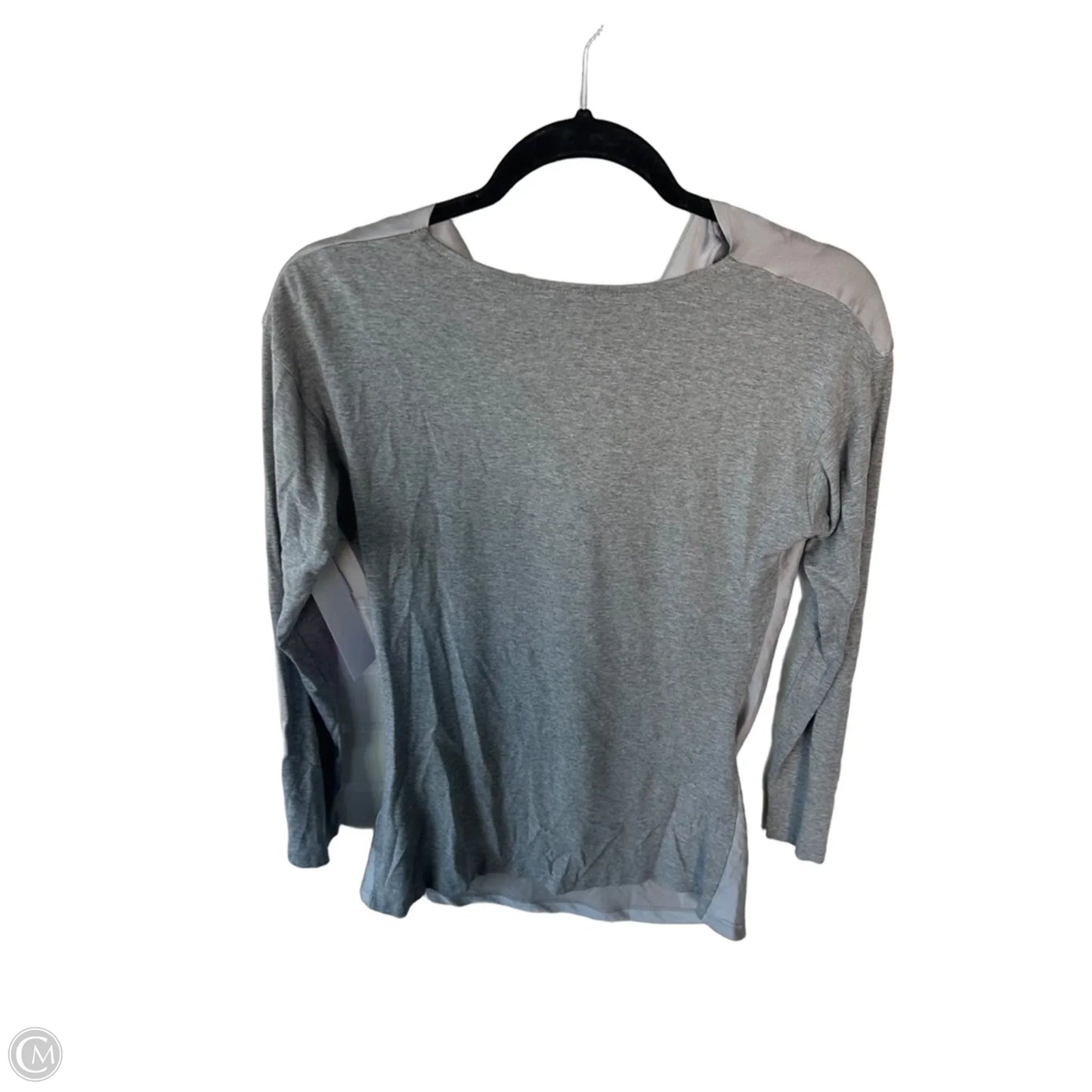 Top Long Sleeve By Vince Camuto In Grey, Size: L