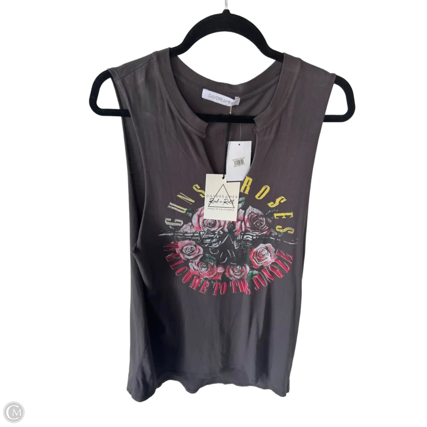 Tunic Sleeveless By Daydreamer In Grey & Red, Size: S