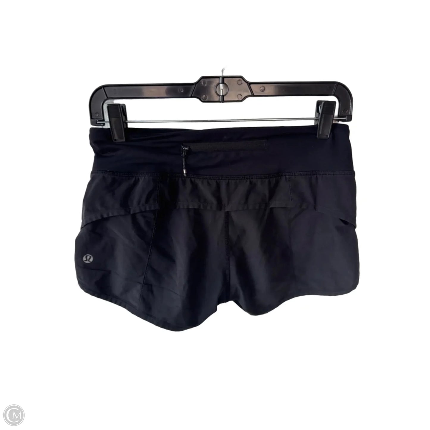 Athletic Shorts By Lululemon In Black, Size: 2