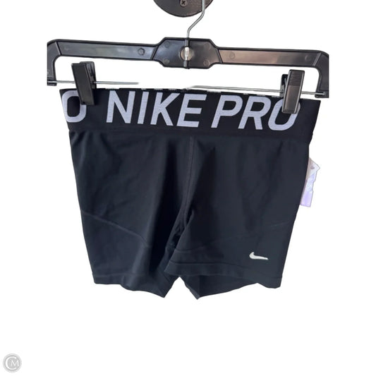 Athletic Shorts By Nike In Black & White, Size: 4