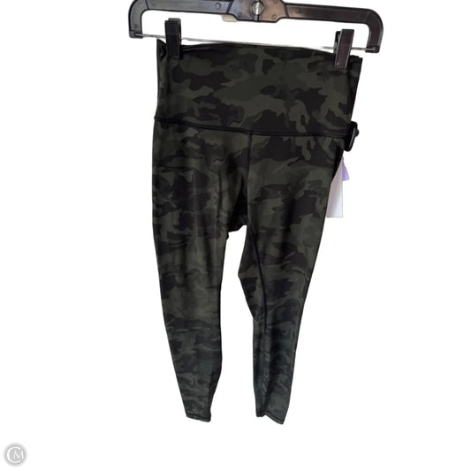 Athletic Leggings By Lululemon In Camouflage Print, Size: 4
