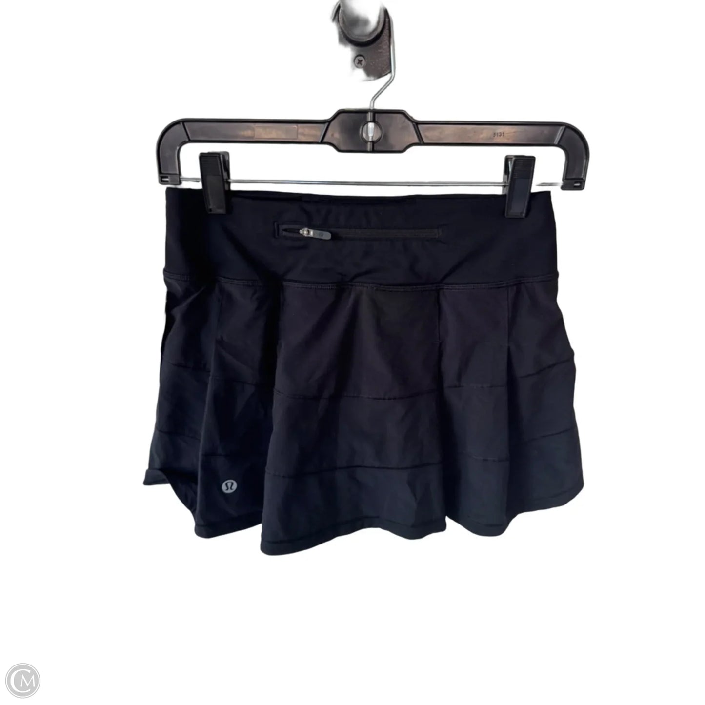 Athletic Skort By Lululemon In Black, Size: 2