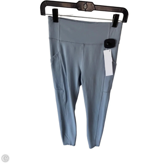 Athletic Leggings By Lululemon In Blue, Size: 4