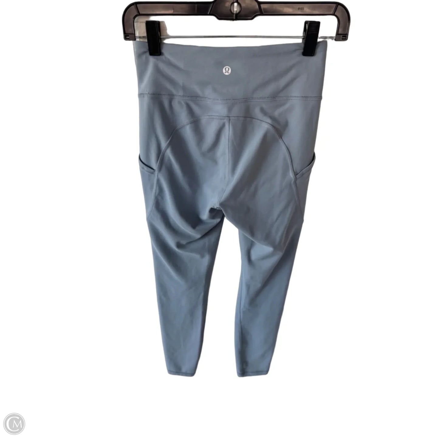 Athletic Leggings By Lululemon In Blue, Size: 4