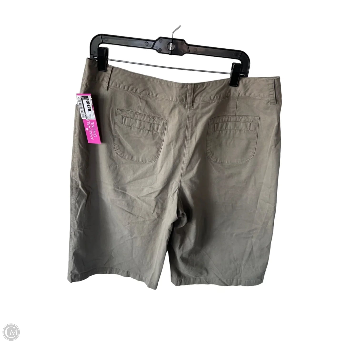 Shorts By Talbots In Tan, Size: 16