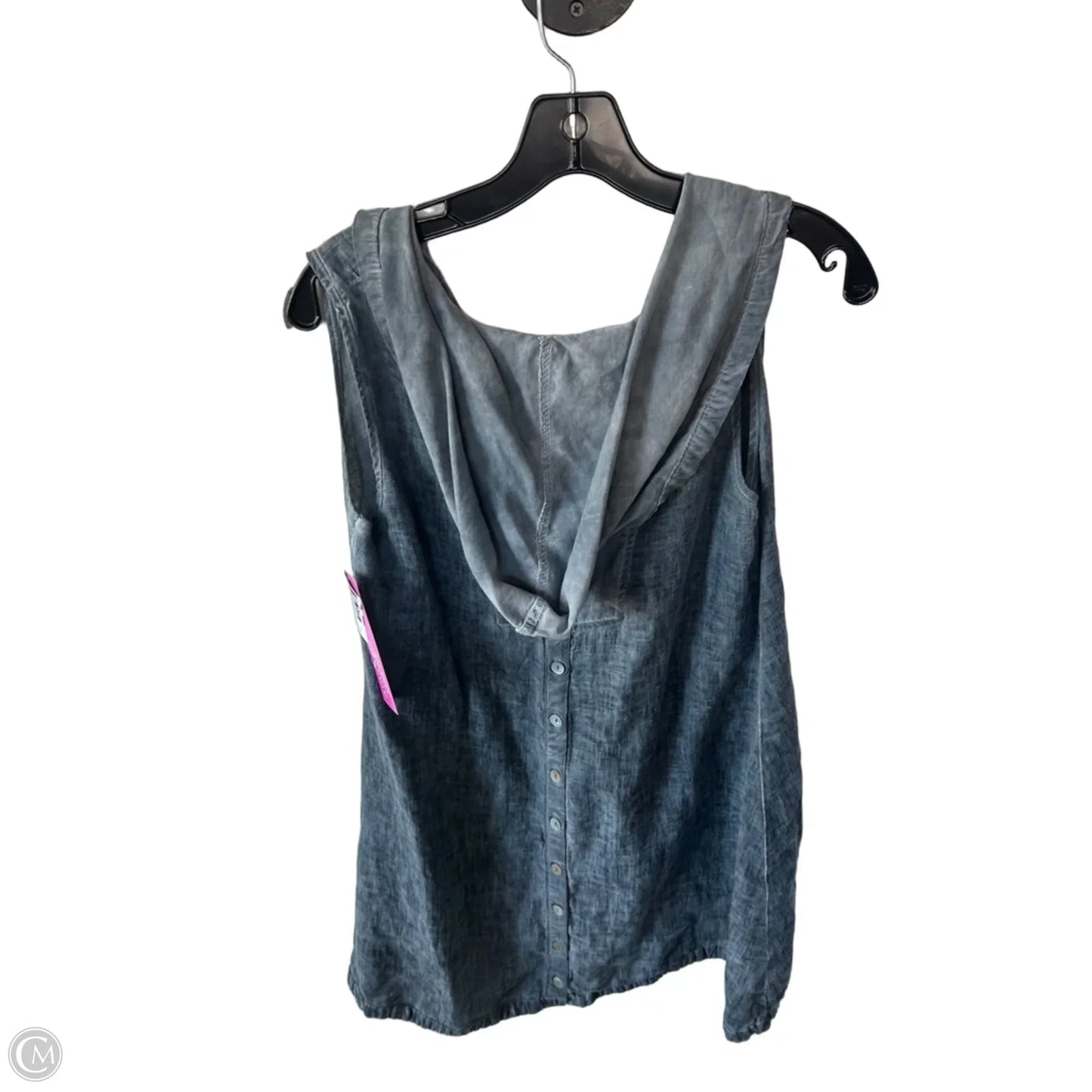 Tunic Sleeveless By Cmc In Grey, Size: S