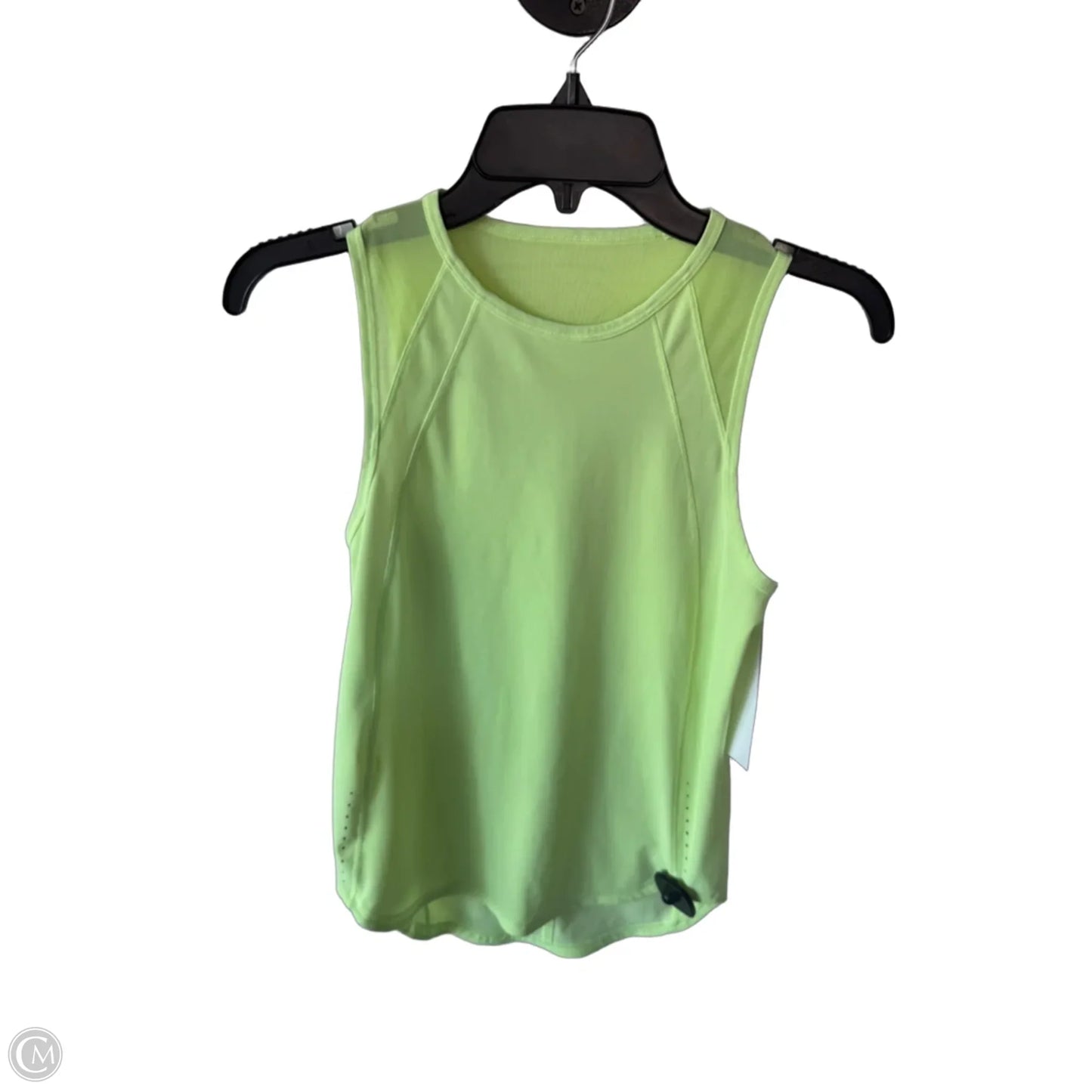 Athletic Tank Top By Lululemon In Yellow, Size: S