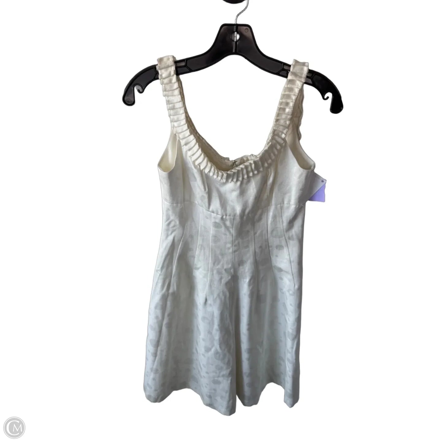 Dress Party Midi By Maggy London In Ivory, Size: S