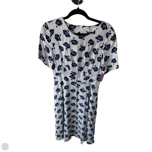 Dress Work By Boden In Blue & White, Size: S