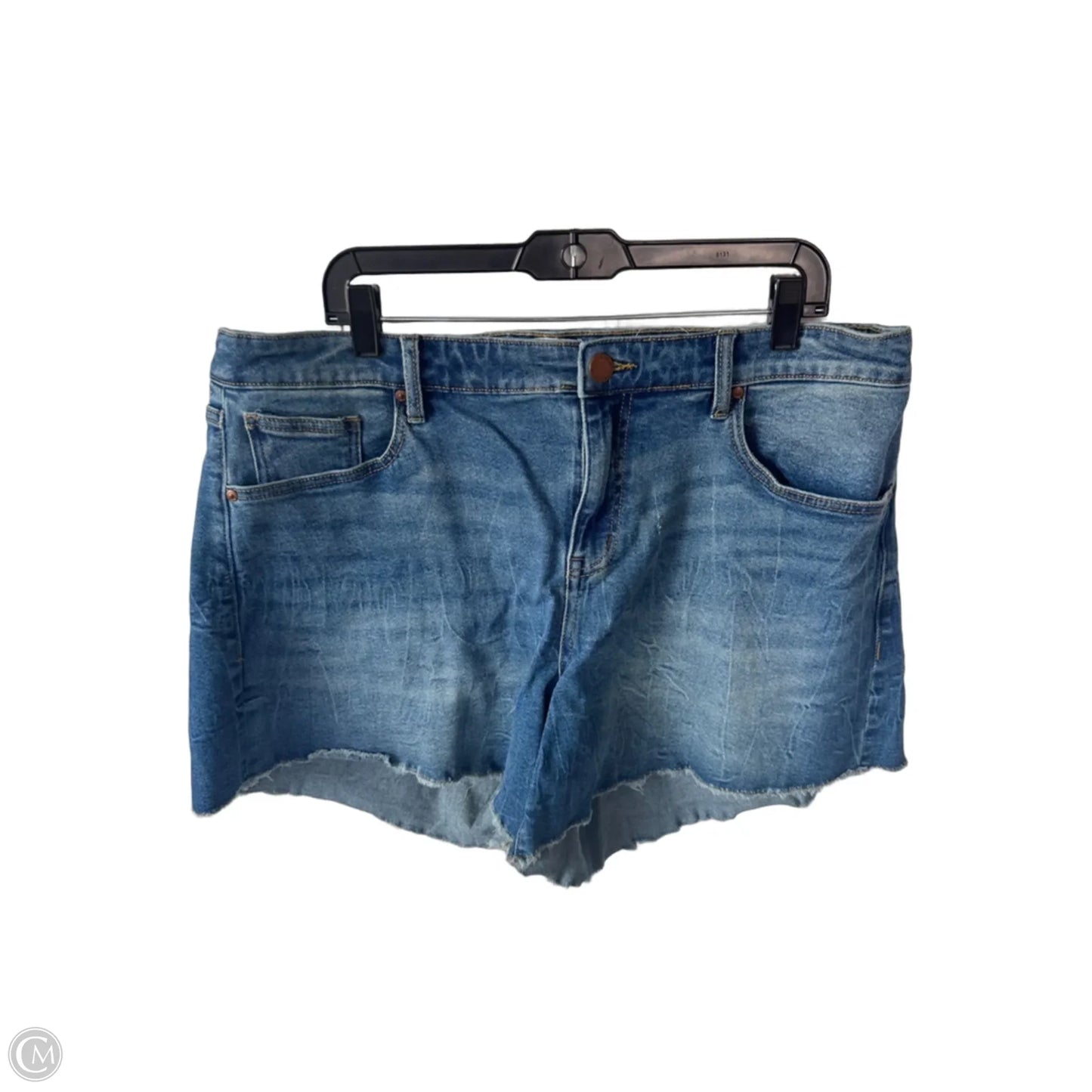 Shorts By Lane Bryant In Blue Denim, Size: 16
